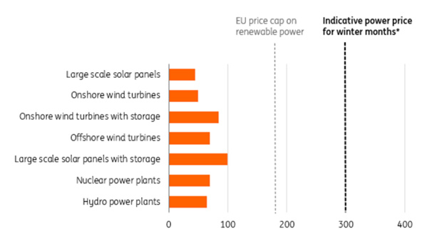 Source:ING Research based on Bloomberg New Energy Finance (BNEF)