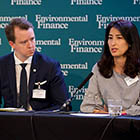 Meryam Omi, Legal & General and Trevor Allen, BNP Paribas