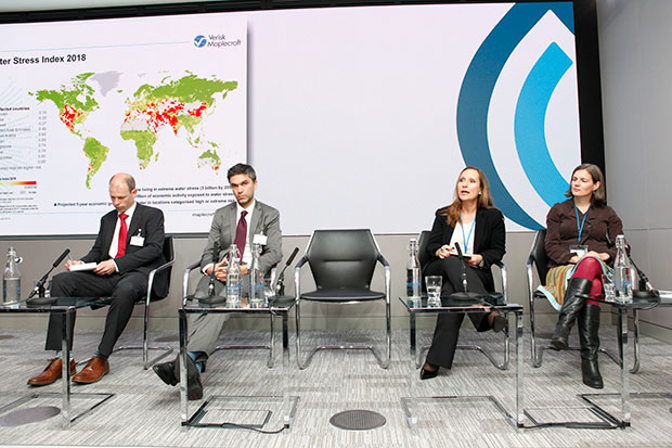 Ashim Paun, Climate Change Strategist, HSBC Bank plc, Christa Clapp, Research Director, Cicero Dr Richard Hewston, Strategic Lead, Environment and Climate Change, Verisk Maplecroft Stella Thomas, Founder and Managing Director, World Water Fund 