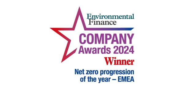 Net zero progression of the year, EMEA: Nedbank