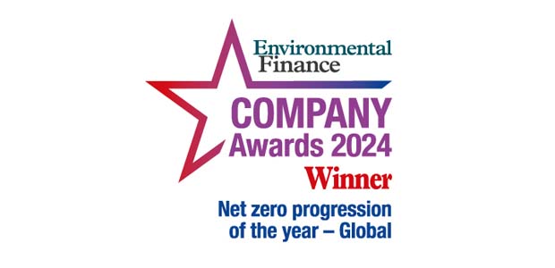 Net zero progression of the year, Global: EDP