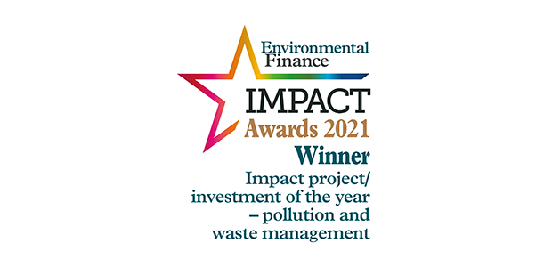 Impact project/investment of the year - pollution and waste management: PureCycle Technologies' Plastics Recycling Project