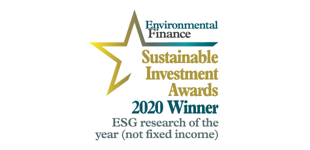 ESG research of the year (not fixed income): 2° Investing Initiative