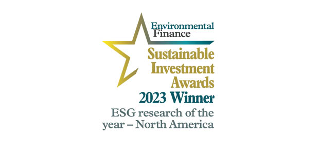 ESG research of the year, North America: ICE