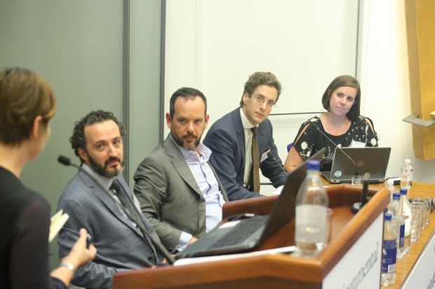 L - R: Jane Wilkinson, Climate Policy Initiative; Anders Nordheim, UNEP FI; Christian del Valle, Althelia Ecosphere; Simon Connell, Standard Chartered; Naomi Swickard, Verified Carbon Standard