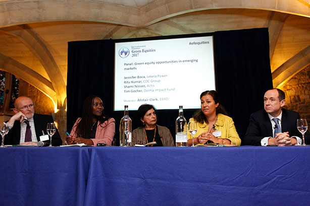 L - R: Alistair Clark, Jennifer Boca, Ritu Kumar, Shami Nissan, Tim Gocher