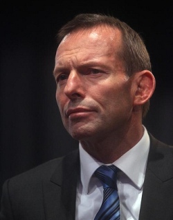 Tony Abbott: reviewing green policies (Photocredit: Flickr/DonkeyHotey)